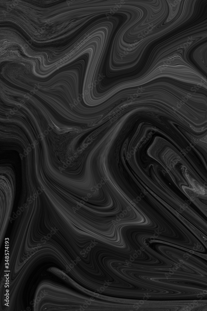 Black marble patterned texture background. Abstract  marble black and white for design.
