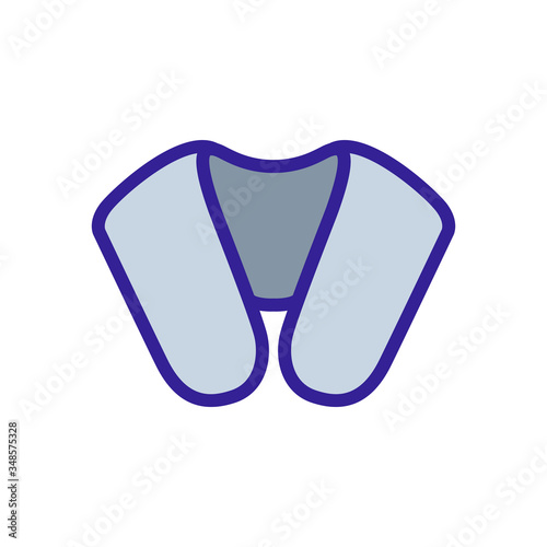 anti cellulite body massager icon vector. anti cellulite body massager sign. color symbol illustration