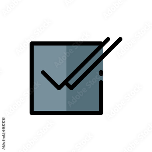 check yes fill outline icon