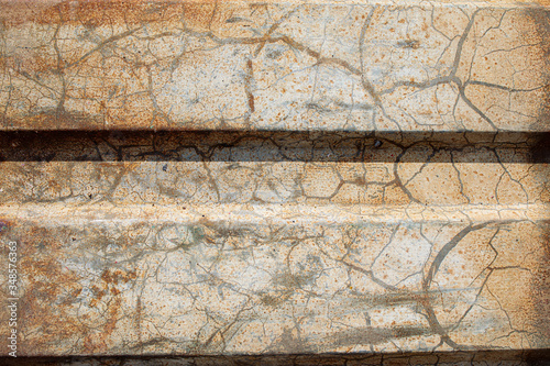 Background pattern old metal texture rusty and decay