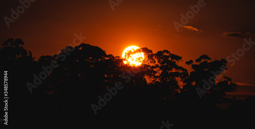A sunset