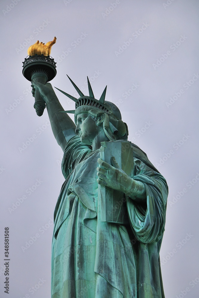 Fototapeta premium New York, United States. View of Statue of Liberty.