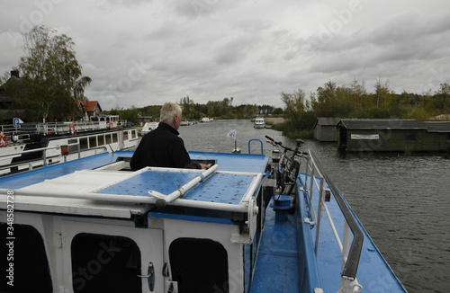 Ausflugsschiff auf dem Plauer See photo