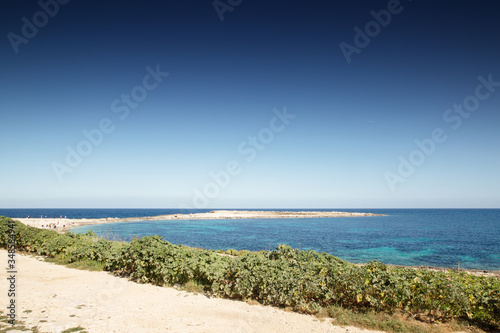 Qawra Point Beach in malta
