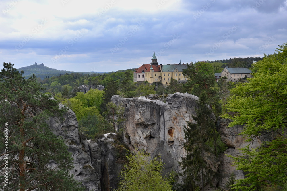 Hruba skala castle in Bohemian Paradise Hruba skala castle in Bohemian Paradise