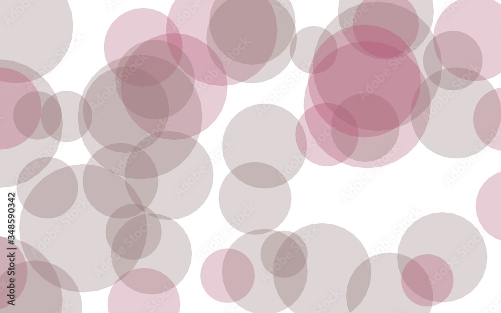 Multicolored translucent circles on a white background. Yellow tones. 3D illustration Multicolored translucent circles on a white background. Yellow tones. 3D illustration