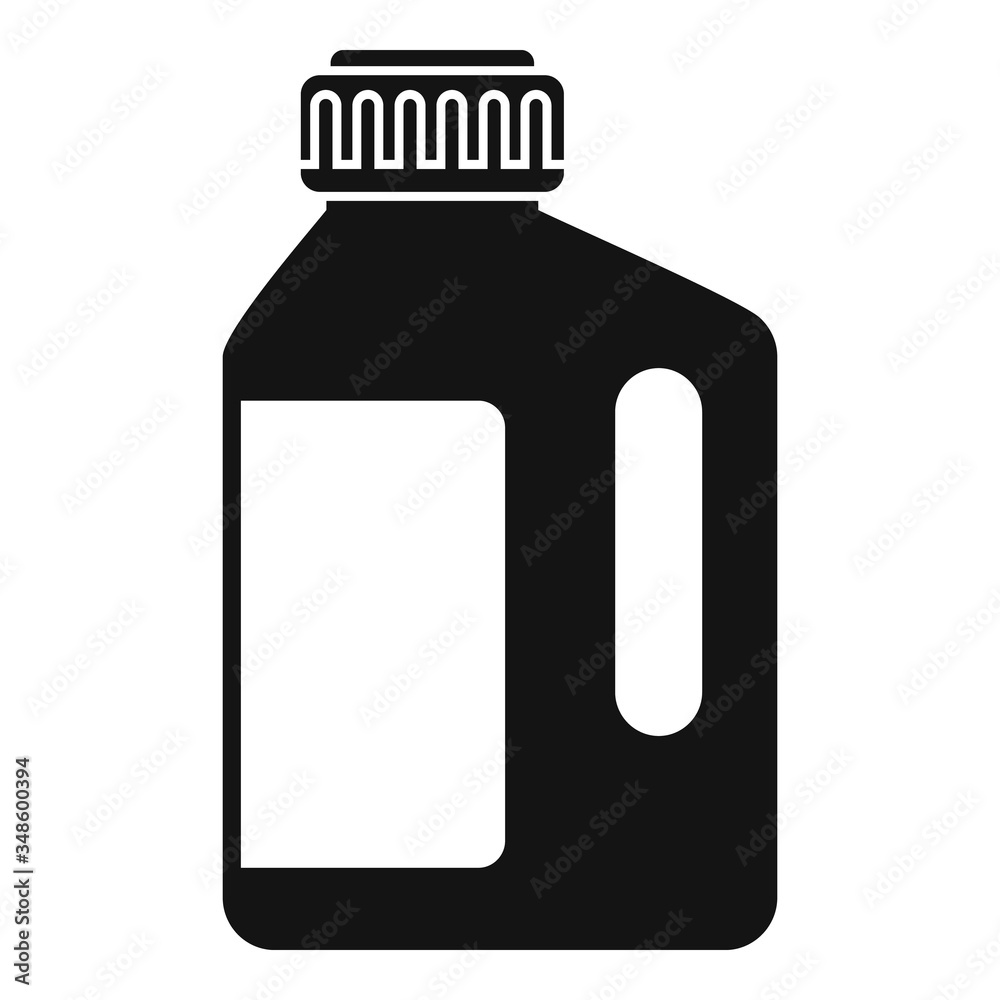Cleaner protect bottle icon. Simple illustration of cleaner protect bottle vector icon for web design isolated on white background