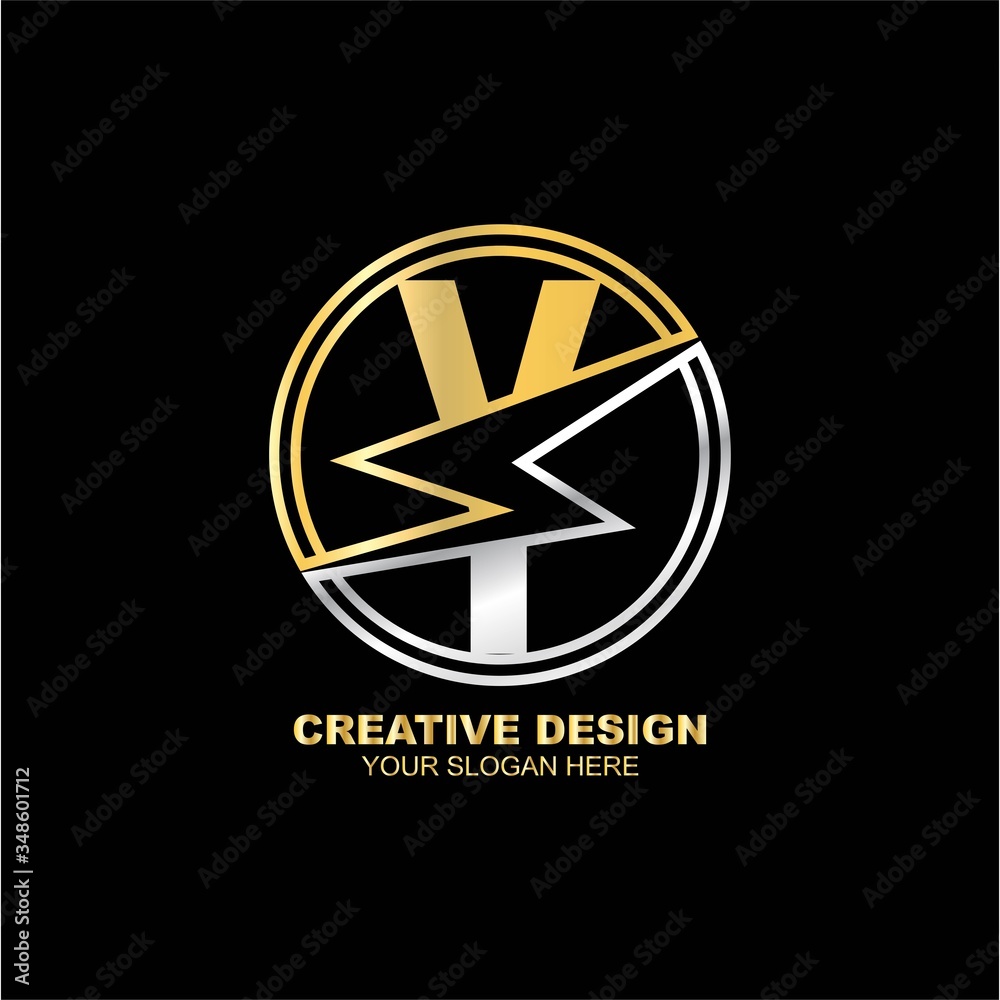 letter Y with flash logo design template
letter Y with flash logo design template