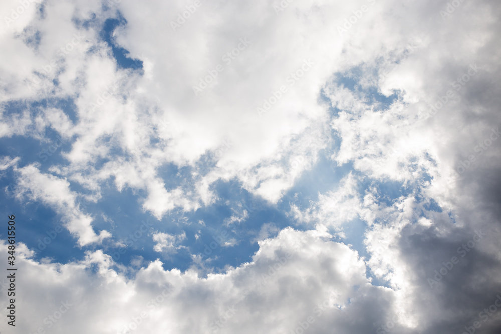 Fototapeta premium blue sky with clouds