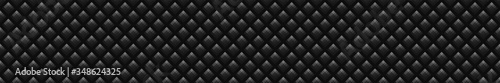 Dark black Geometric grid b...