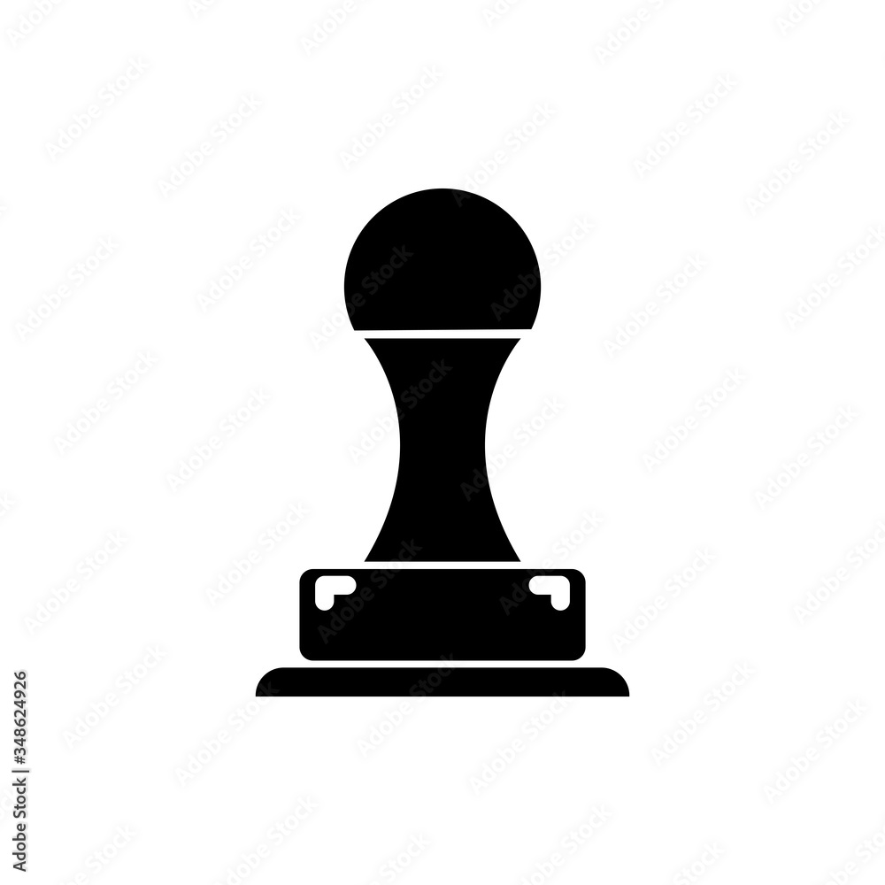 Rubber Stamp Icon Design Vector Template Rubber Stamp Icon Design Vector Template