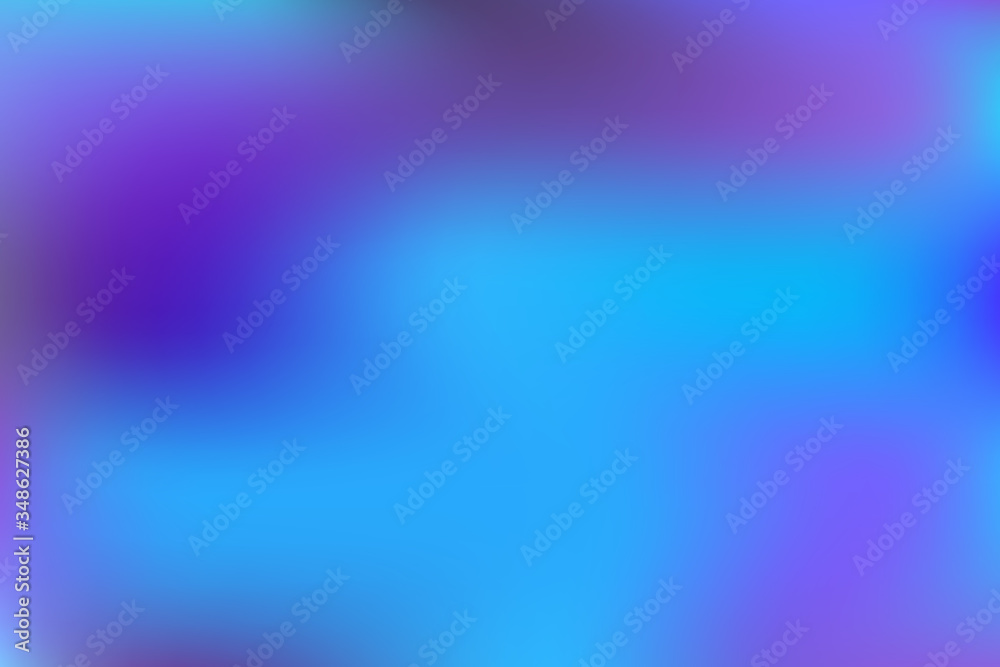 Blurred gradient mesh