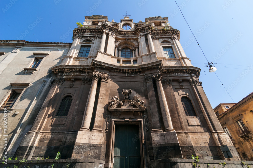 Catania chiesa Santissima Trinità