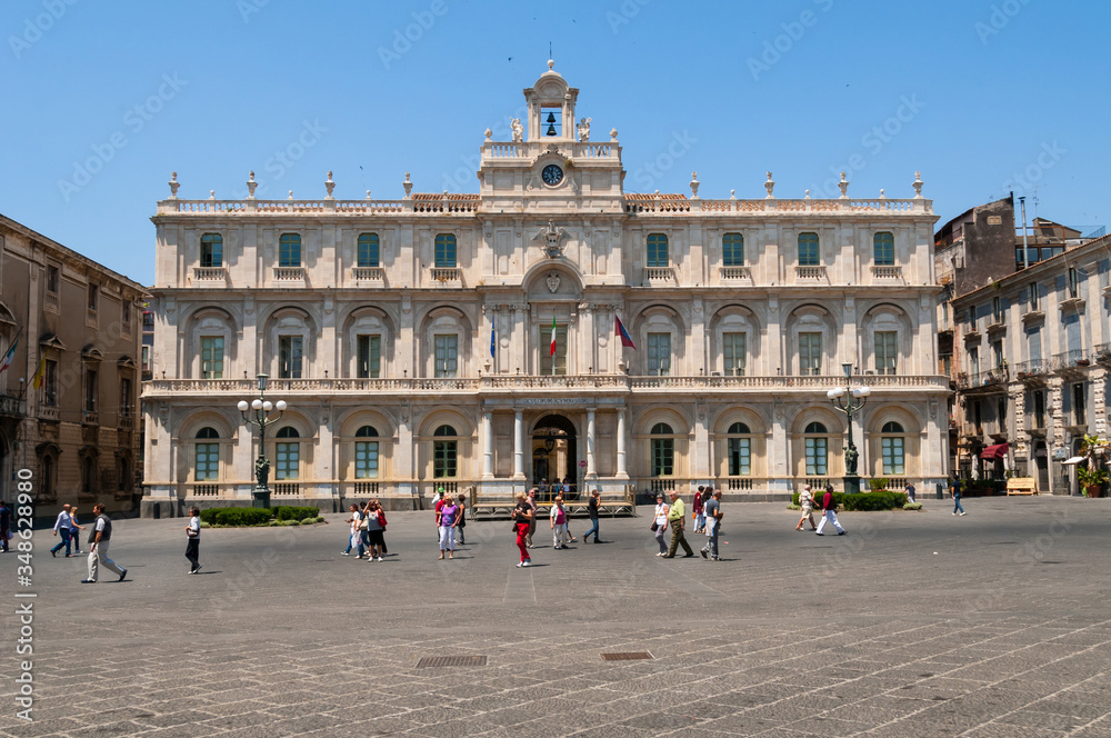 Fototapeta premium Catania, Palazzo Centrale dell'Università