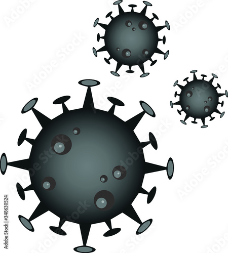 Vector icon covid-19 coronavirus
