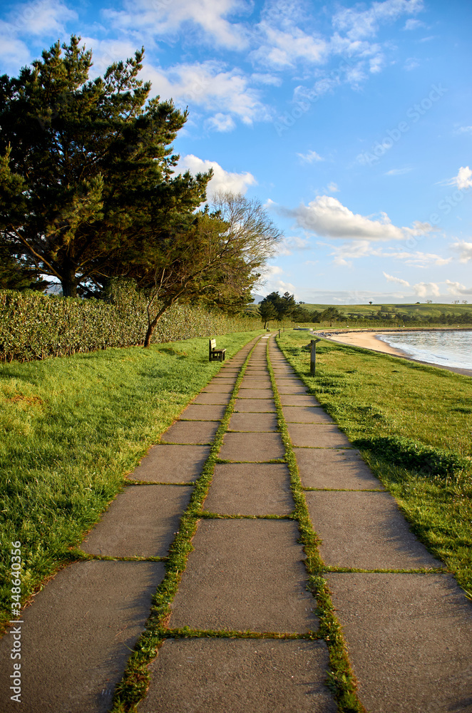 A quiet promenade