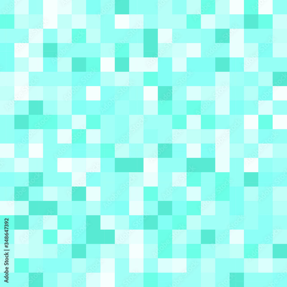 Blue template, modern geometrical background. Geometric pattern in square style.