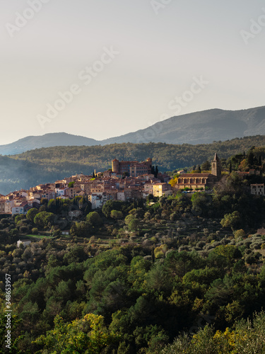 Montauroux. South of France. Village. image with selected focus
