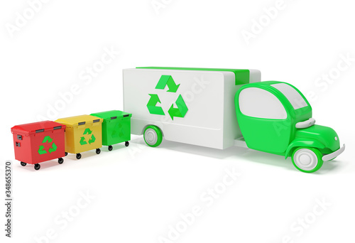 3D Bin and Truck