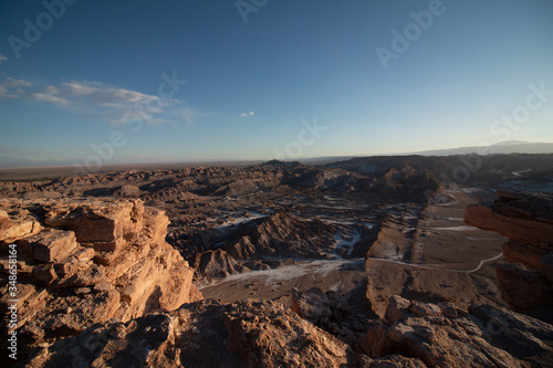Moon Valley in Atacama desert