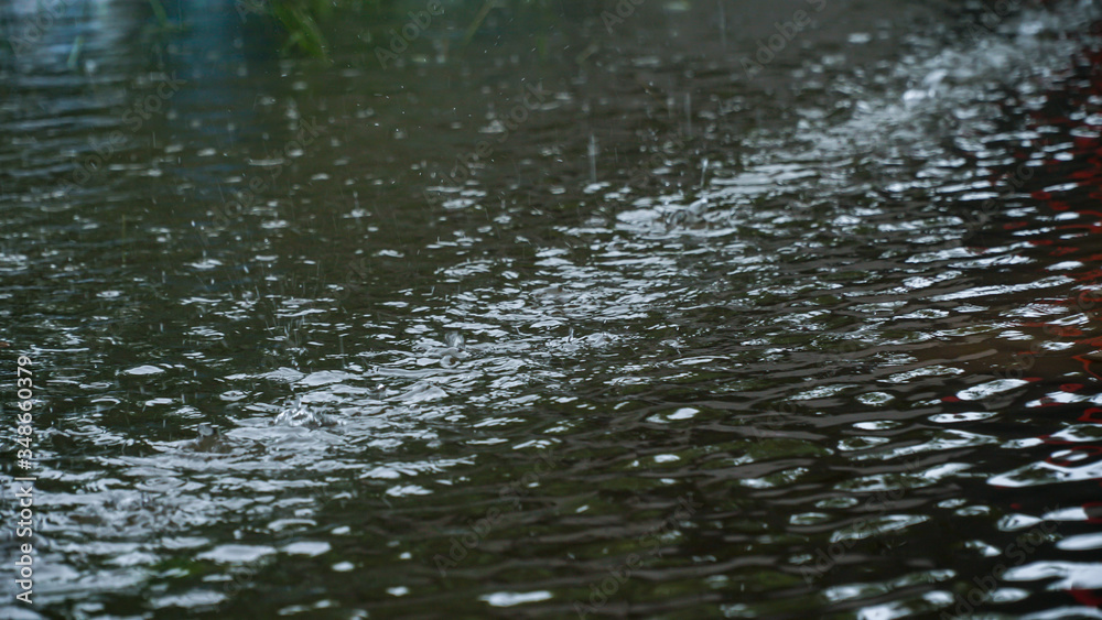 rain drops on the window rain drops on the window