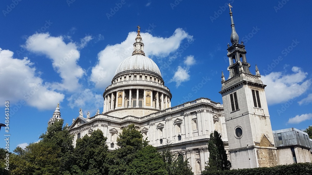 St Paul's Cathedral, London.