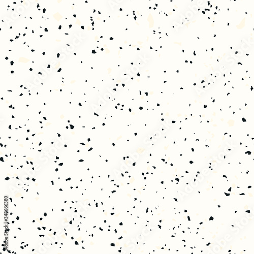 Terrazzo background, seamless pattern. Pastel texture. Vector illustration © kovalto1