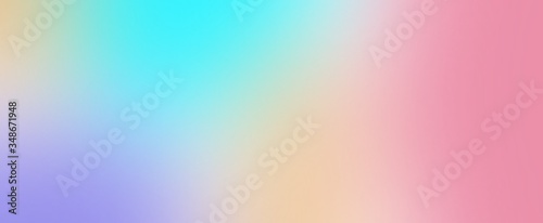 Rainbow blurred background. Fantasy colorful card.Iridescent art.