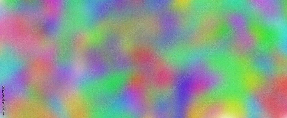 Rainbow blurred background. Fantasy colorful card.Iridescent art.