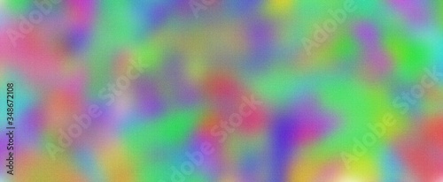 Rainbow blurred background. Fantasy colorful card.Iridescent art. © arinee