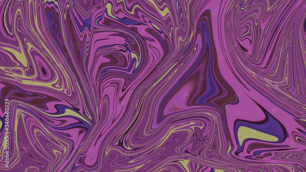 Fototapeta premium Colorful psychedelic background. Marbling texture. Marbling texture design. Colorful abstract background. Stunning unique delicately textured swirled modern abstract design perfect for wallpaper