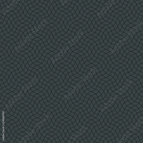 Wallpaper Mural Meandering, wavy, curly and flexible patterns like netting and illusion effect. Seamless vector drawn. It can be used as abstract background, wallpaper, backdrop, cover page, billboard, banner etc. Torontodigital.ca