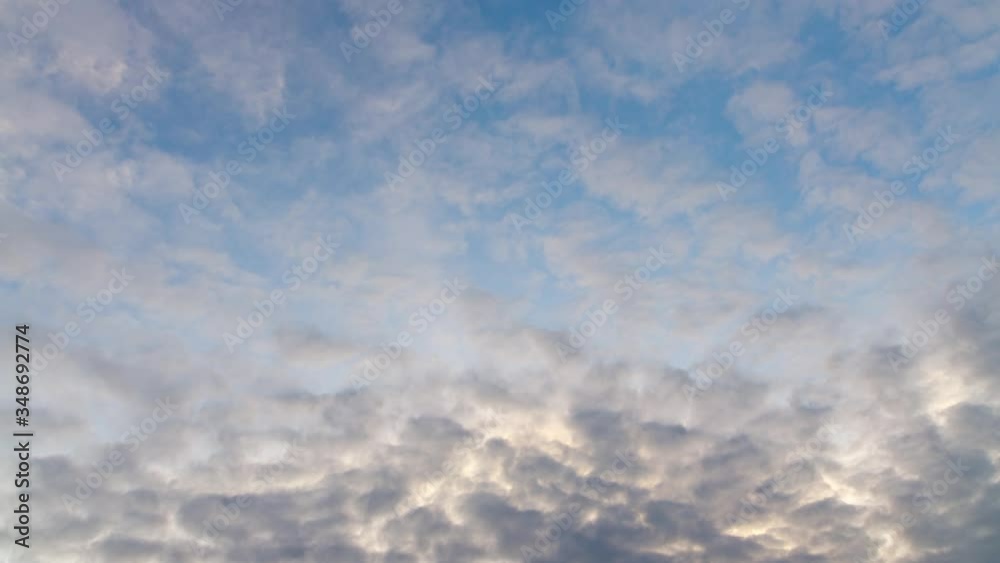 4k Time lapse video of clouds running on sunset sky 4k Time lapse video of clouds running on sunset sky