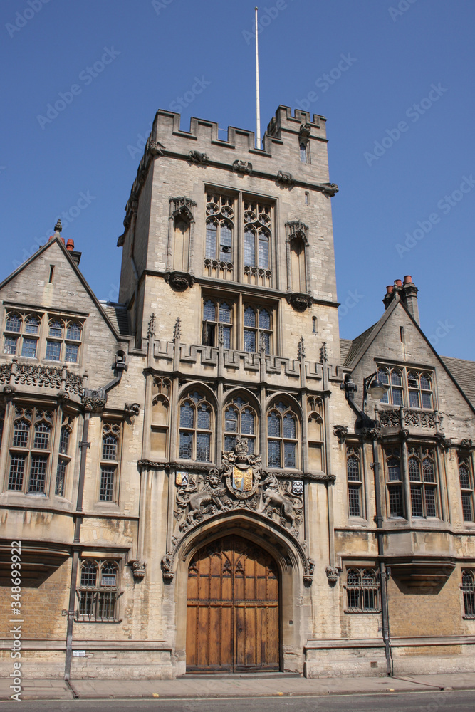 Brasenose College in Oxford in the UK