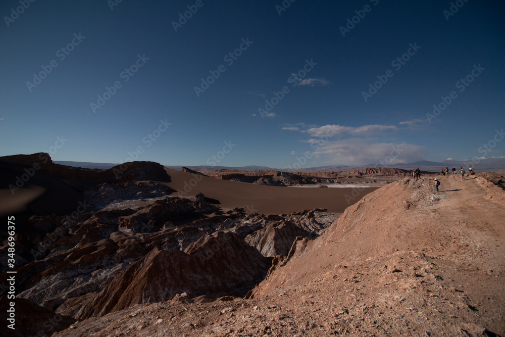 Moon Valley in Atacama Desert