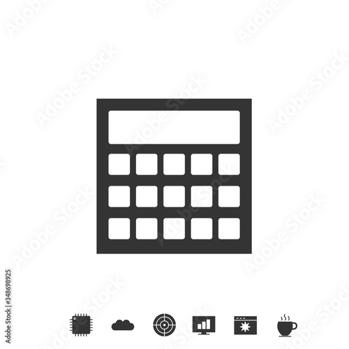 calculator icon vector illustration design