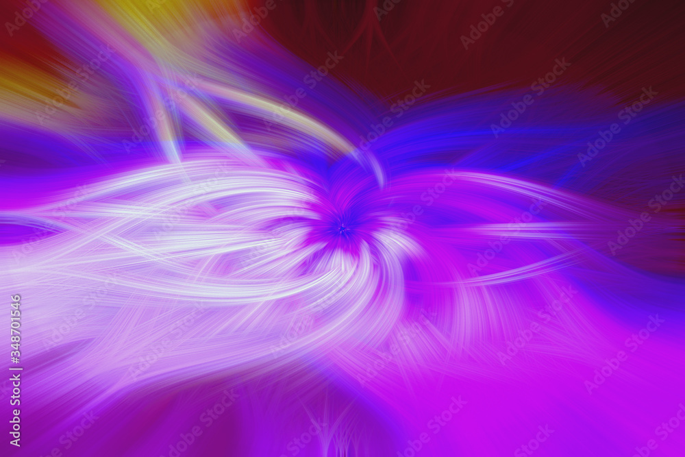 Multi-color twirl effect pattern background Multi-color twirl effect pattern background