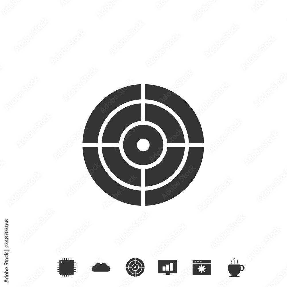 target icon vector illustration design target icon vector illustration design