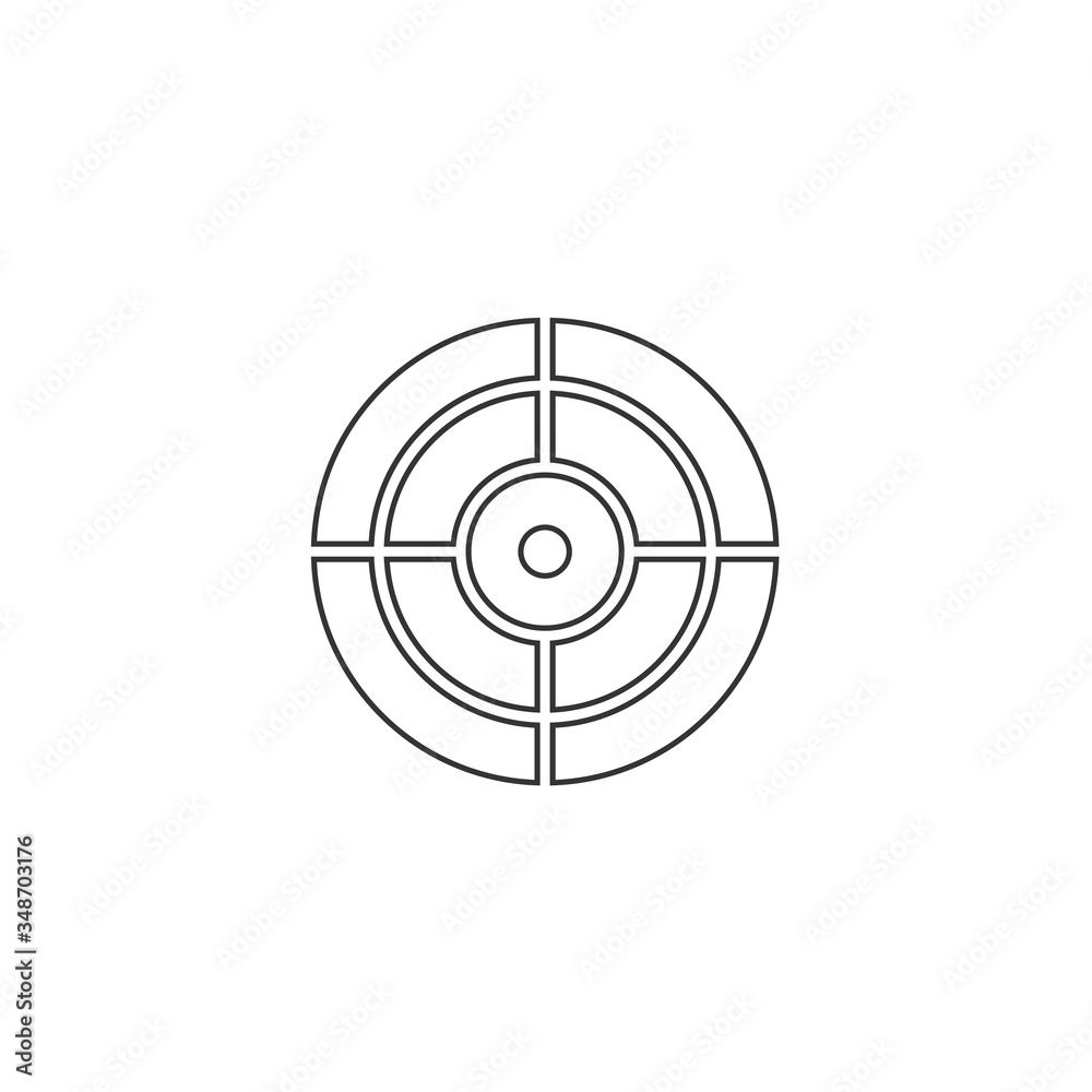 target icon vector illustration design target icon vector illustration design