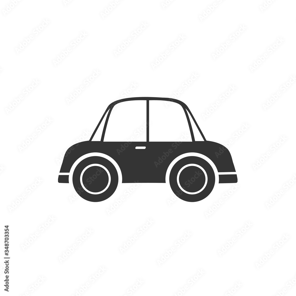 toy car icon vector illustration design