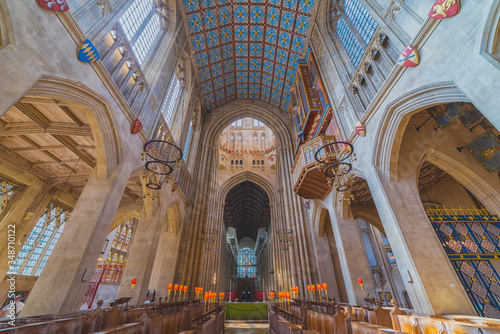City of Norwich, England - July 7:Bury St Edmunds Abbey  in Norwich , England on July 7, 2017. photo