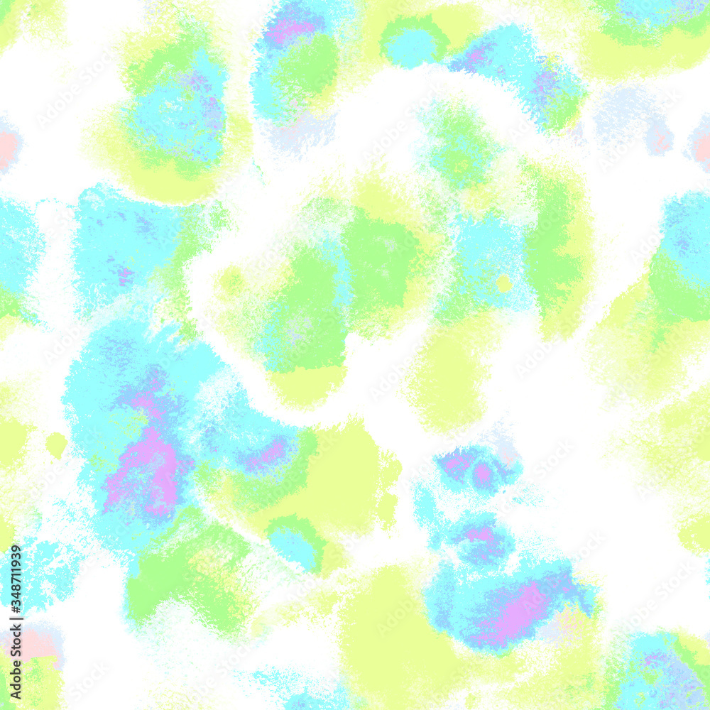 Fototapeta premium Tie Dye Pattern. Surreal, Psychedelic Wet Paint. 