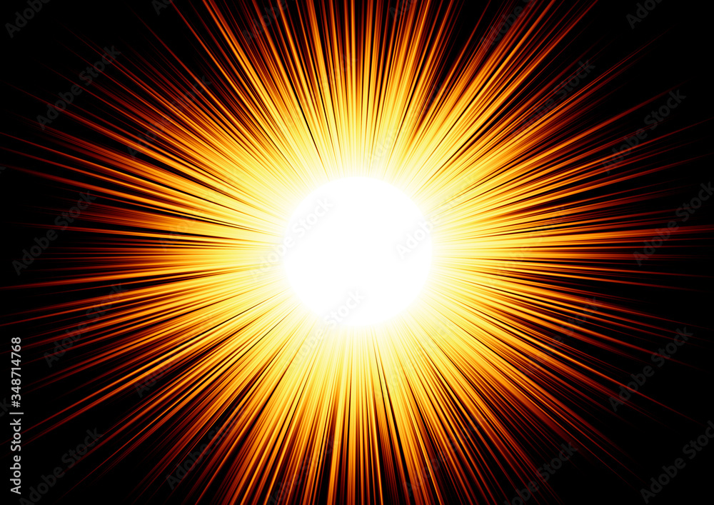 Obraz premium 抽象的な火炎