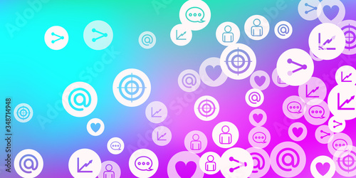 Social media marketing, Communication networking