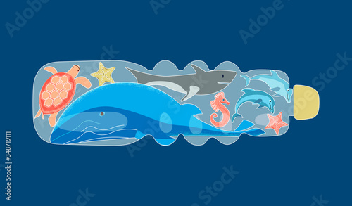 Ocean plastic pollution