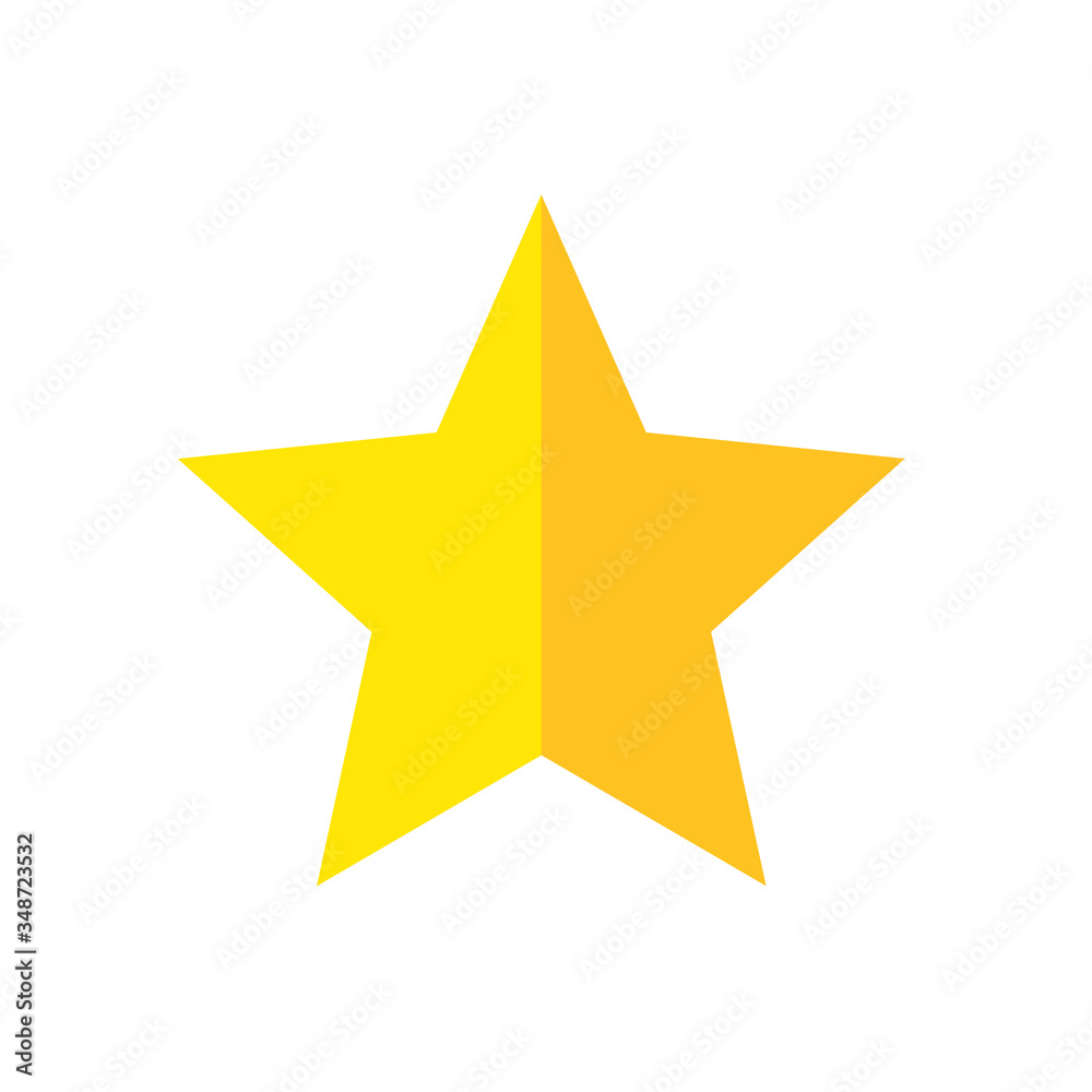 Obraz premium The best star icon, illustration vector. Suitable for many purposes.