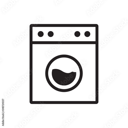 Washing machine icon