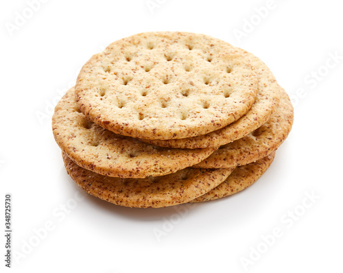 Cracker Isolated on White Background