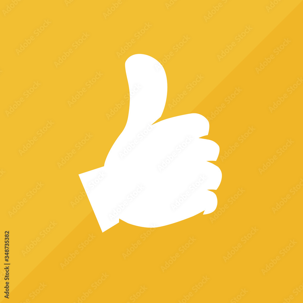 thumb up like symbol
