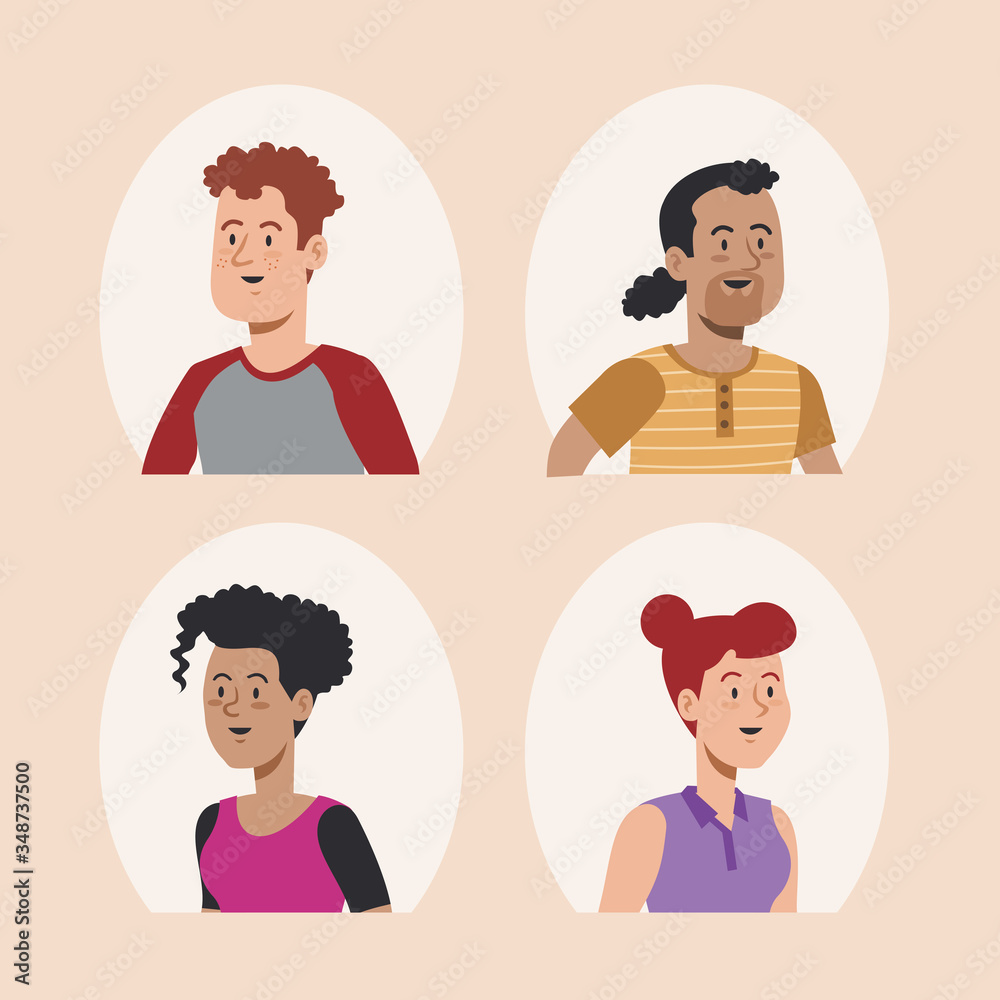 beauty women and men user design beauty women and men user design
